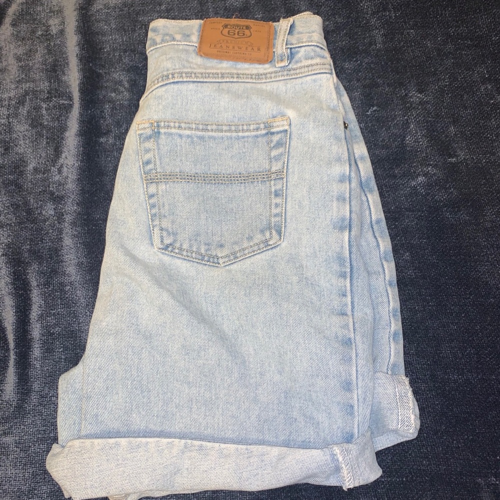 Route 66 relaxed fit 11/12 denim shorts